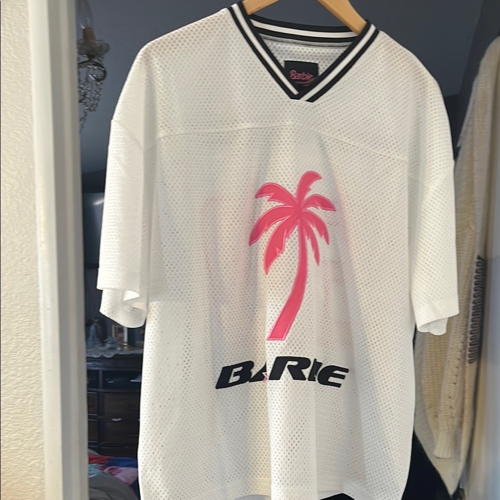 Barbie Forever 21 White and Pink Women's /mens Jersey. New